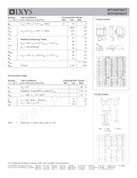 IXTA28P065T Datasheet Page 2
