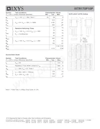IXTR170P10P Datasheet Page 2
