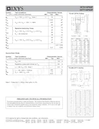 IXTT16P60P Datasheet Page 2
