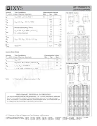 IXTT1N300P3HV Datasheet Pagina 2