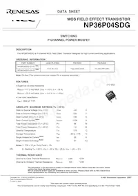 NP36P04SDG-E1-AY Datasheet Page 3