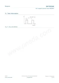 NX7002AKVL Datasheet Page 10