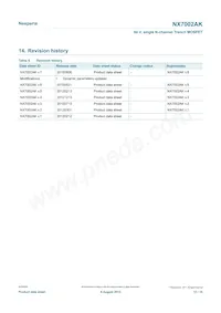 NX7002AKVL Datasheet Page 13
