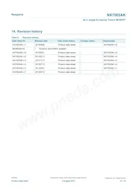 NX7002AKVL Datasheet Pagina 13