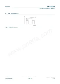 NX7002BKVL Datasheet Page 10