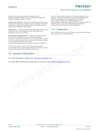 PMV48XP/MIR Datasheet Page 14