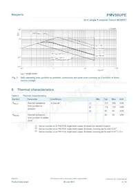 PMV50UPEVL Datasheet Page 4