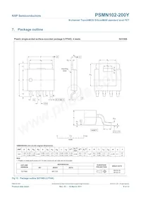PSMN102-200Y Datasheet Page 9
