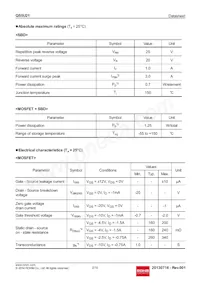 QS5U21TR Datasheet Page 2