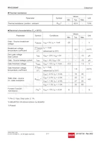 RF4C050APTR Datasheet Page 2