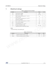 SCT30N120 Datasheet Page 3