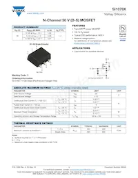 SI1078X-T1-GE3 Datasheet Cover