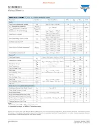 SI1401EDH-T1-GE3 Datasheet Page 2