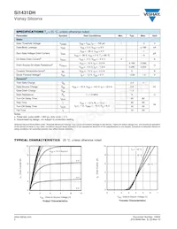 SI1431DH-T1-GE3 Datasheet Page 2