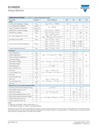 SI1469DH-T1-GE3 Datasheet Page 2