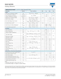 SI2319CDS-T1-GE3 Datasheet Page 2