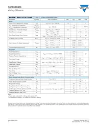 SI2333CDS-T1-GE3 Datasheet Page 2