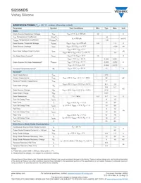 SI2356DS-T1-GE3 Datasheet Page 2