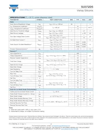 SI2372DS-T1-GE3 Datasheet Pagina 2