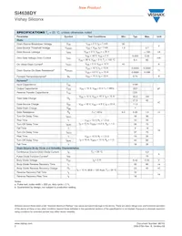 SI4638DY-T1-E3 Datasheet Page 2