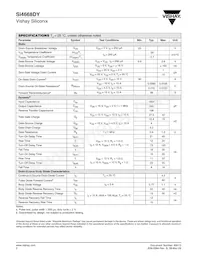 SI4668DY-T1-E3 Datasheet Page 2