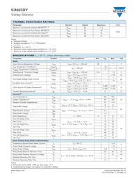 SI4823DY-T1-E3 Datasheet Page 2
