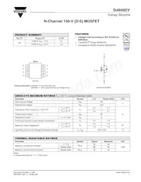SI4848DY-T1-GE3 Datasheet Cover