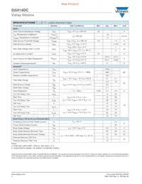 SI5414DC-T1-GE3 Datasheet Page 2