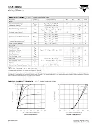 SI5441BDC-T1-E3 Datasheet Page 2