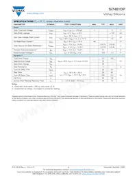 SI7461DP-T1-GE3 Datasheet Page 2