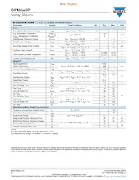SI7463ADP-T1-GE3 Datasheet Page 2