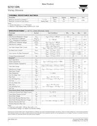 SI7611DN-T1-GE3 Datasheet Page 2