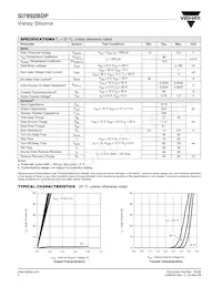 SI7892BDP-T1-E3 Datasheet Page 2