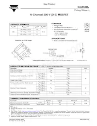 SIA456DJ-T1-GE3 Datasheet Copertura