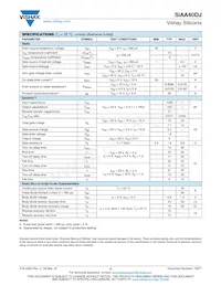 SIAA00DJ-T1-GE3 Datasheet Page 2
