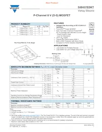 SIB437EDKT-T1-GE3 Datasheet Copertura