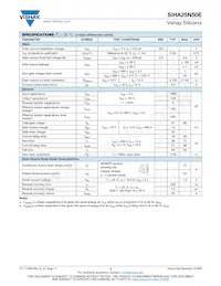 SIHA25N50E-E3 Datasheet Page 2