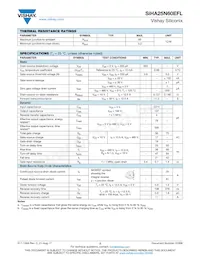 SIHA25N60EFL-E3 Datasheet Page 2