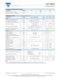SIHF12N60E-GE3 Datasheet Page 2
