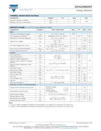 SIHG44N65EF-GE3 Datasheet Page 2