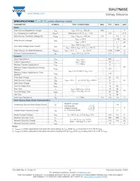 SIHJ7N65E-T1-GE3 Datasheet Page 2