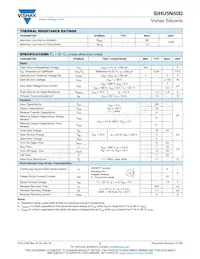 SIHU5N50D-E3 Datasheet Pagina 2