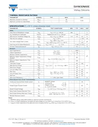 SIHW30N60E-GE3 Datasheet Page 2