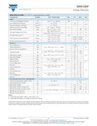 SIR610DP-T1-RE3 Datasheet Pagina 2