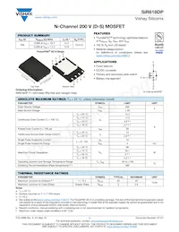 SIR618DP-T1-GE3 Datasheet Cover