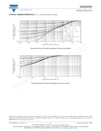 SIR692DP-T1-RE3 Datasheet Page 6