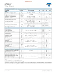 SIR800DP-T1-GE3 Datasheet Page 2