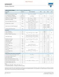 SIR826DP-T1-GE3 Datasheet Page 2