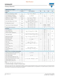 SIR864DP-T1-GE3 Datasheet Page 2