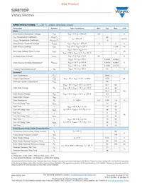 SIR870DP-T1-GE3 Datasheet Page 2